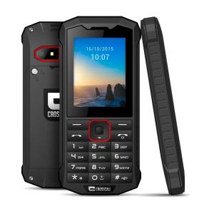 Crosscall Spider-X5 - Musta- Lukitsematon