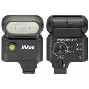 Mini flash Nikon Hot shoe 1 SB-N5 Speedlight - Negro