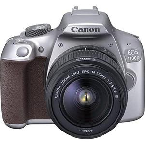 Reflex - Canon EOS 1300D - Argent + Objectif EF-S 18-55 mm - f/3,5-5,6 III