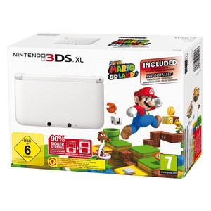 Draagbare gameconsole Nintendo 3DS XL + Super Mario 3D Land Game - Wit