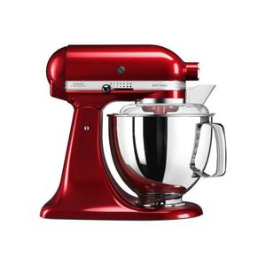 KITCHENAID 5KSM175PSECA ARTISAN LIEBESAPFELROT Küchenmaschine Liebesapfelrot (Rührschüsselkapazität 48 Liter 300 Watt)
