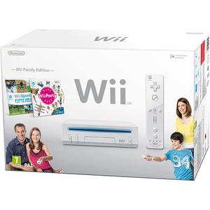 Gameconsole Nintendo Wii + Controllers + Just Dance Pack - Wit