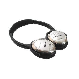 Kopfhörer Rauschunterdrückung mit Mikrophon Bose QuietComfort 3 - Schwarz/Silber