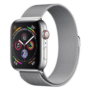 Apple Watch (Series 4) September 2018 44 - Stainless steel Silver - Milanese Silver