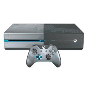 Console Microsoft Xbox One Halo 5: Guardians Limited Edition 1TB + controller + spel Halo 5: Guardians - Grijs/Zwart