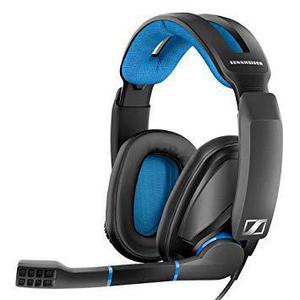 Kopfhörer Rauschunterdrückung Gaming mit Mikrophon Sennheiser GSP 300 - Schwarz/Blau