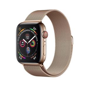 Apple Watch (Series 4) 40 mm - Acier inoxydable Or - Bracelet Milanais Or