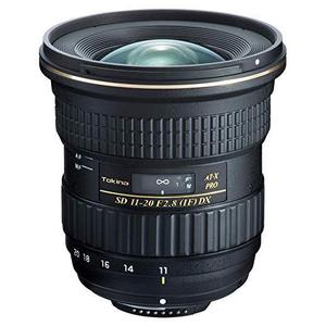 Lens Tokina F AT-X 11-20 mm f/2.8 PRO DX voor Nikon - Zwart