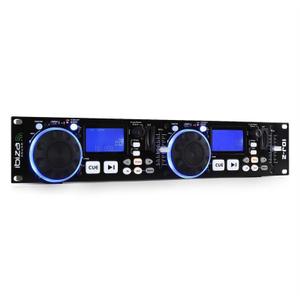 DJ Controller Ibiza Sound IDJ2 - Zwart