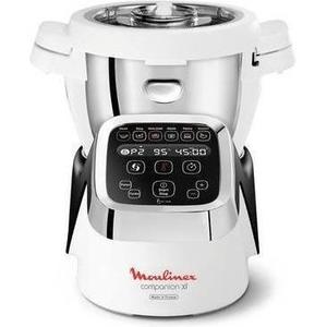 Küchenmaschine Moulinex Companion XL HF805 - Weiß & schwarz