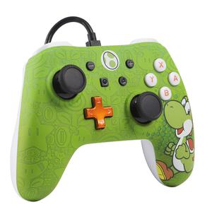 Manette pour Nintendo Switch iConic - Vert/Blanc - Yoshi
