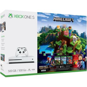 Console Xbox One S - 500 Go + Jeu Minecraft
