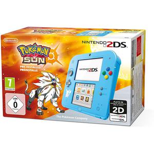 Console Nintendo 2DS - Bleu Claire - Edition Pokemon Soleil