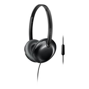 Kopfhörer Rauschunterdrückung mit Mikrophon Philips SHL4405BK - Schwarz