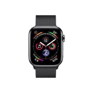 Apple Watch (Series 4) September 2018 44 - Aluminium Space gray - Milanese Black