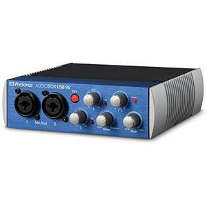 Externe audio geluidskaart PreSonus AudioBox USB 96 - Blauw/Zwart