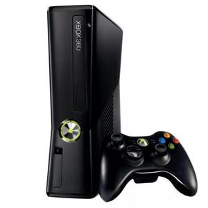 Konsole Microsoft Xbox 360 Slim 250 GB + 1 Joystick- Schwarz