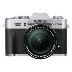 FUJIFILM Appareil Hybride + 18-55mm Silver - X-T20