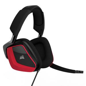 Casque Gaming avec Micro Corsair Void Pro Surround Premium - Noir/Rouge