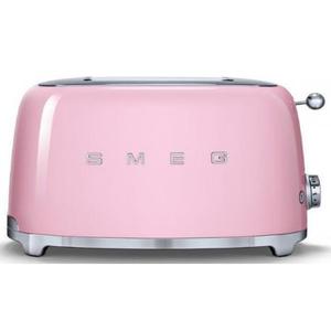 Smeg TSF02PKEU 4-Scheiben-Toaster, 1500 W, Pastellrosa