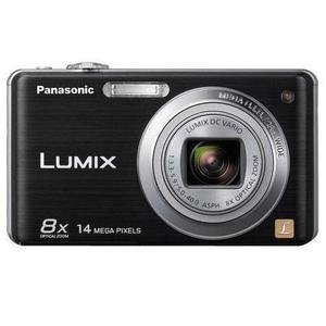 Kompaktkamera Panasonic Lumix DMC-FS30 Schwarz + Objektiv Lumix DC Vario Mega O.I.S. 8x Optical Zoom ASPH 5-40 mm f/3.3-5.9