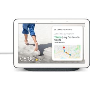 Assistant vocal Google Nest Hub Charbon - Wi-Fi