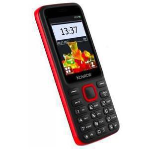 Konrow Sweet Dual Sim - Noir/Rouge- Débloqué