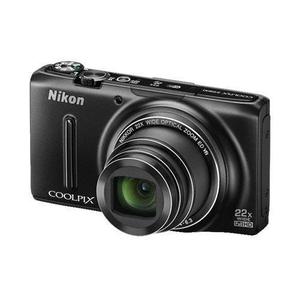 Compactcamera Nikon Coolpix S9500 Zwart + Lens Nikon Nikkor 22x Optical Zoom 25-550 mm f/3.4-6.3