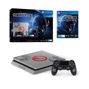 Konsole Sony PS4 1 TB Slim + Star Wars - Grau