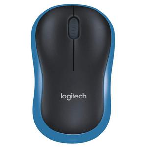 Souris optique sans fil Logitech M185 - Bleu/Noir