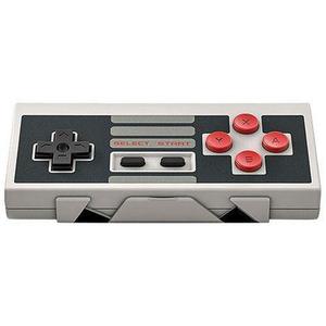 Joystick Pack 8Bitdo NES30 + NES Mini Retro Adapter - Schwarz/Grau