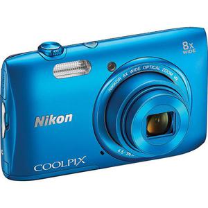 Compact Nikon Coolpix S3600 Bleu