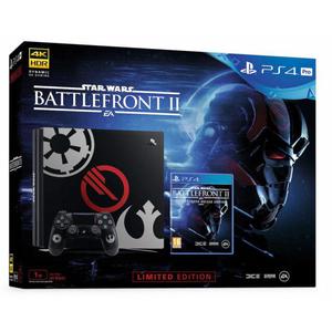Console Sony PlayStation 4 Pro 1 To + Edition limitée Star Wars Battlefront 2 - Noir