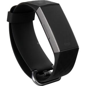 FITBIT Charge 3 Grafik-Cardio-Uhr - Schwarz
