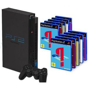 Console Playstation 2 Fat 40 Go + 10 Jeux