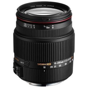 Objectif Sigma F 18-200mm F3.5-6.3 II DC OS HSM