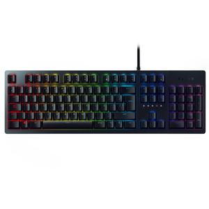 Razer Tastatur AZERTY Französisch Wireless mit Hintergrundbeleuchtung Huntsman