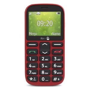 Doro 1360 Dual Sim - Rot- Ohne Vertrag