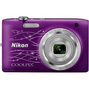 Kompaktkamera Nikon Coolpix A100 Violett + Objektiv Nikon Nikkor Wide Optical Zoom 26-130 mm f/3.2-6.5