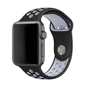 Apple Watch (Series 3) September 2017 38 - Aluminium Space Gray - Sport Nike Black/White