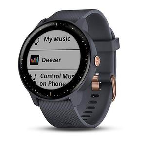 Garmin Ρολόγια Vívoactive 3 Music Παρακολούθηση καρδιακού ρυθμού GPS - Γκρι/Χρυσό