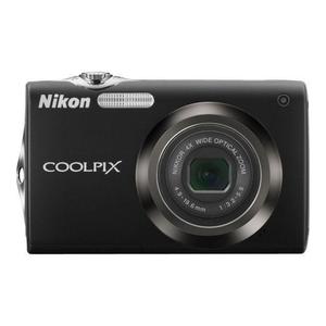 Compact Nikon Coolpix S3000 - Musta + Objektiivi Nikon 27-108mm f/3.2-5.9