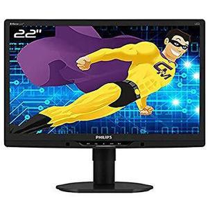 22-inch Philips 221B3L 1920 x 1080 LCD Monitor Preto