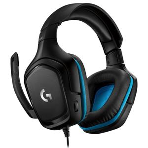 Kopfhörer Gaming mit Mikrophon Logitech G432 - Schwarz/Blau