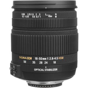 Sigma Lens EF 18-50mm f/2.8-4.5