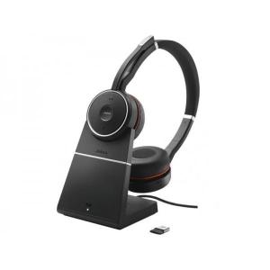 Casque Réducteur de Bruit Bluetooth avec Micro Jabra Evolve 75 UC Duo - Noir