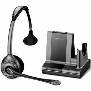 Plantronics Savi W710 Noise-Cancelling Bluetooth Headphones with microphone - Black/Grey