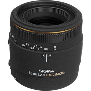 Objectif - Sigma 50 mm F2,8 DG EX Macro - Noir