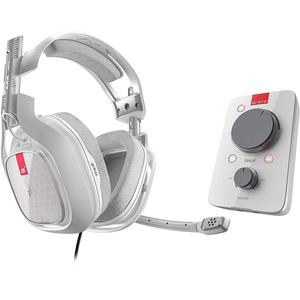Kopfhörer Rauschunterdrückung Gaming mit Mikrophon Astro A40 TR + Mixamp Pro TR - Weiß