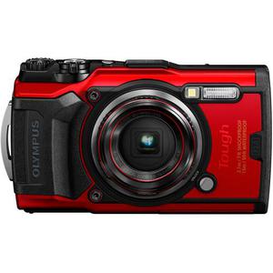 Compact - Olympus TG-6 Tough - rouge et noire